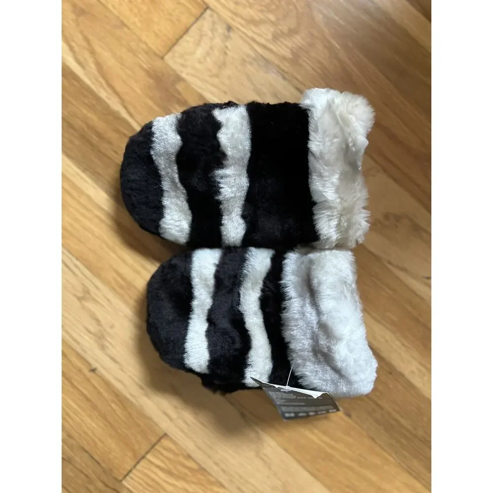 NWT Mittens Shearling V. Warm Child  skiing winter Handmade